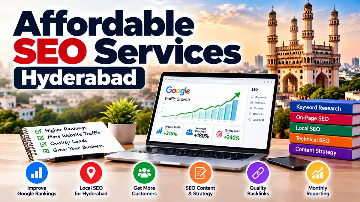 Affordable SEO services company in Hyderabad