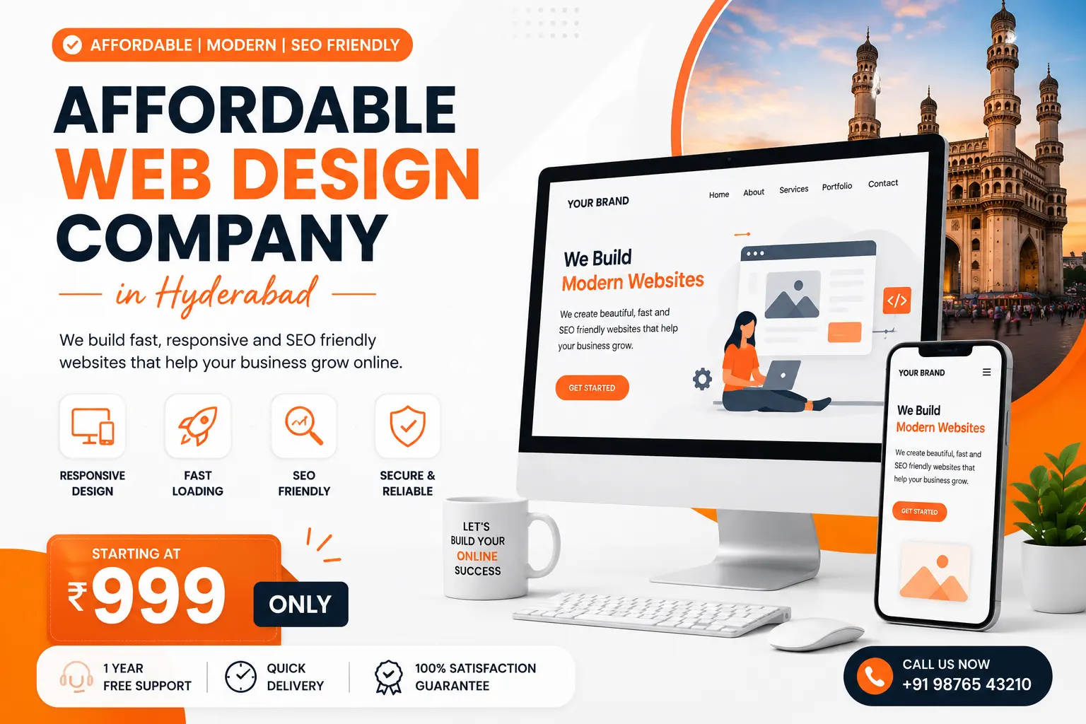 Affordable web design company Hyderabad