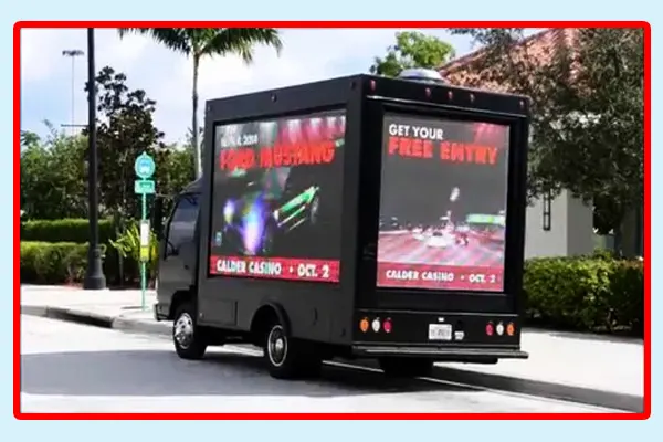 LED Digital Promotion Van